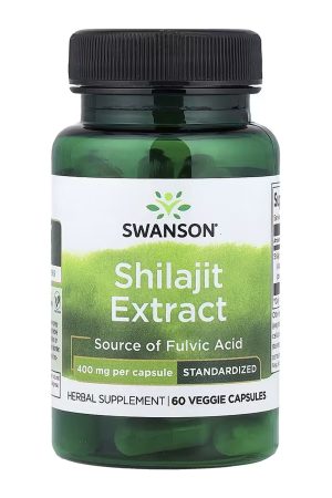 Shilajit Extract Standardized 400 mg - 60 vcaps