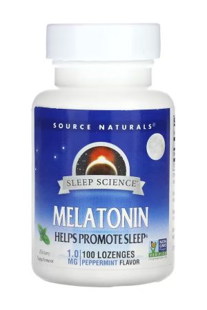 Sleep Science® Melatonin 1mg Peppermint - 100 lozenges