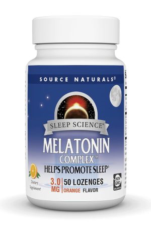 Sleep Science® Melatonin Complex™ 3 mg - 50 lozenges Orange