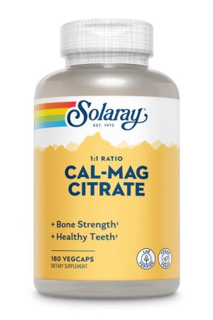 Cal-Mag Citrate - 180 veg caps