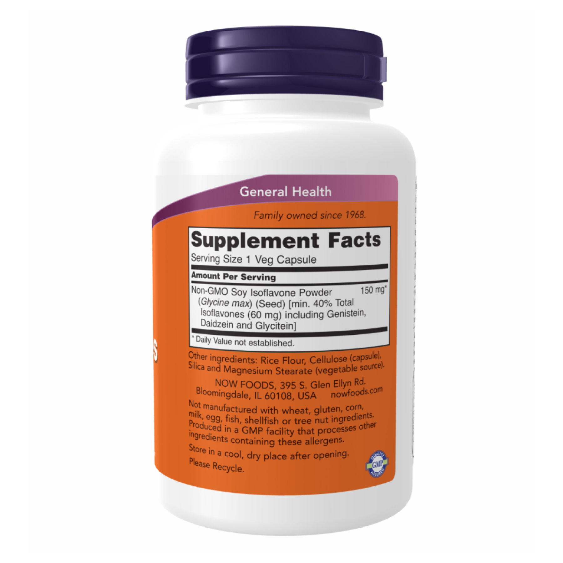 Soy Isoflavones 150mg - 120 vcaps - Зображення 2
