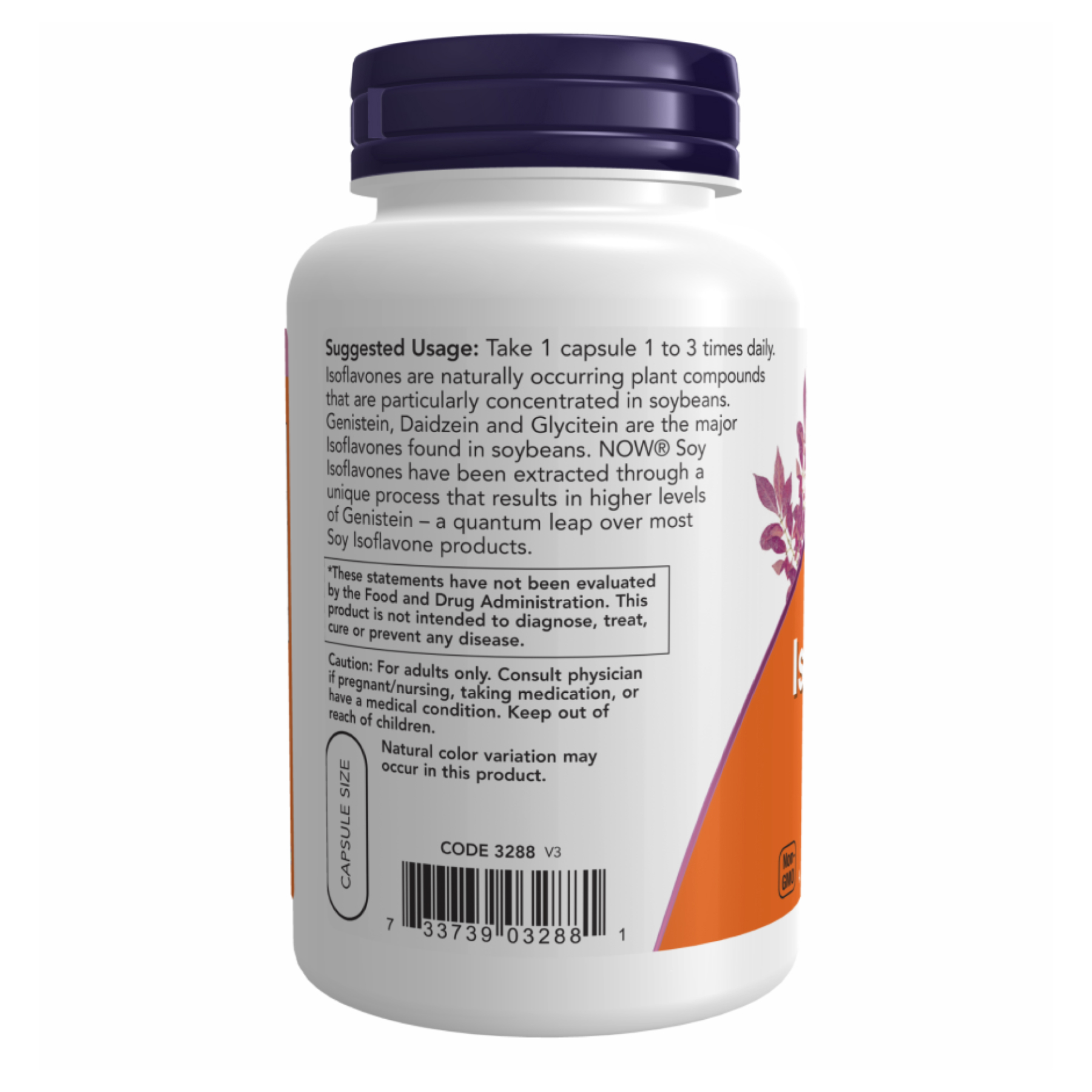 Soy Isoflavones 150mg - 120 vcaps - Зображення 3