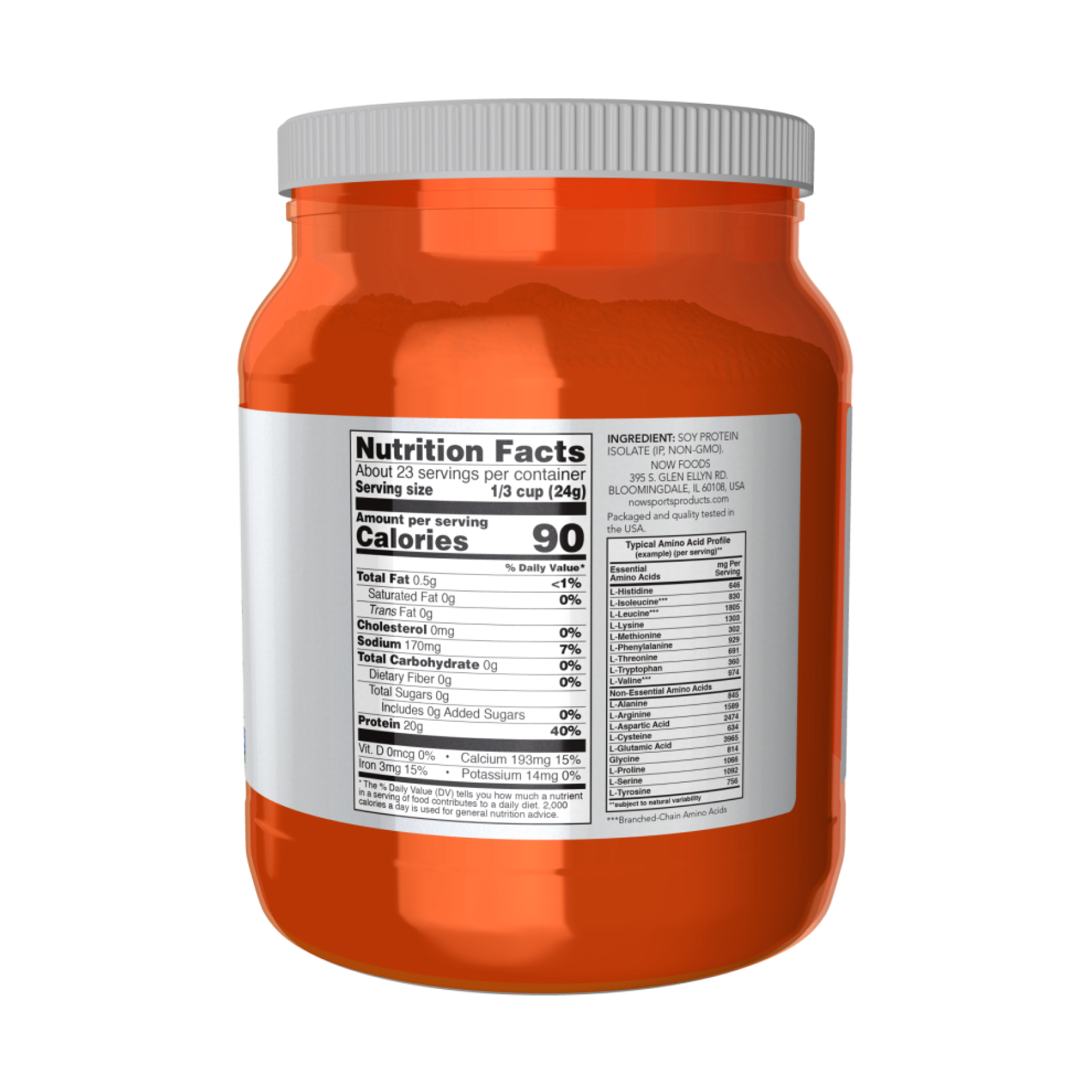 Soy Protein Isolate - 907g - Зображення 2