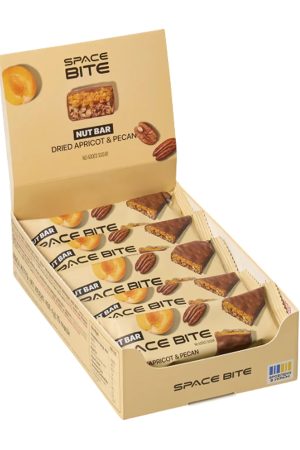 Space Bite Nut Bar - 10x40g Dried Apricot & Pecan