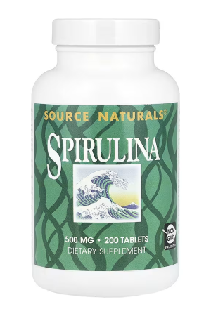 Spirulina 500 mg - 200 tabs