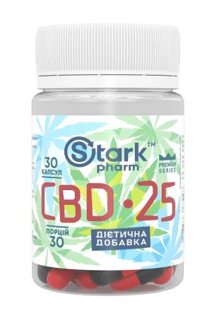 Stark CBD 25mg - 30 caps