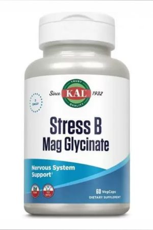 Stress B Magnesium Glycinate - 60 vcaps (ΠΠΎΡΠΊΠΎΠ΄ΠΆΠ΅Π½Π° Π±Π°Π½ΠΊΠ°)