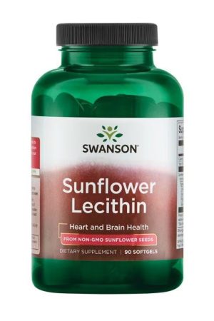 Sunflower Lecithin from Non-Gmo Sunflower Seeds 1200mg - 90 sgels