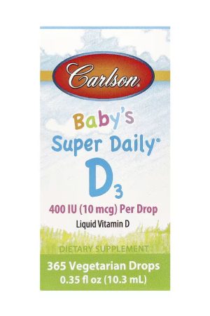 Super Daily D3 for Baby 400IU - 365 Veg drops 10.3 ml