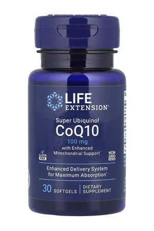 Super Ubiquinol CoQ10 with Enhanced Mitochondrial Support™ 100 mg - 30 softgels