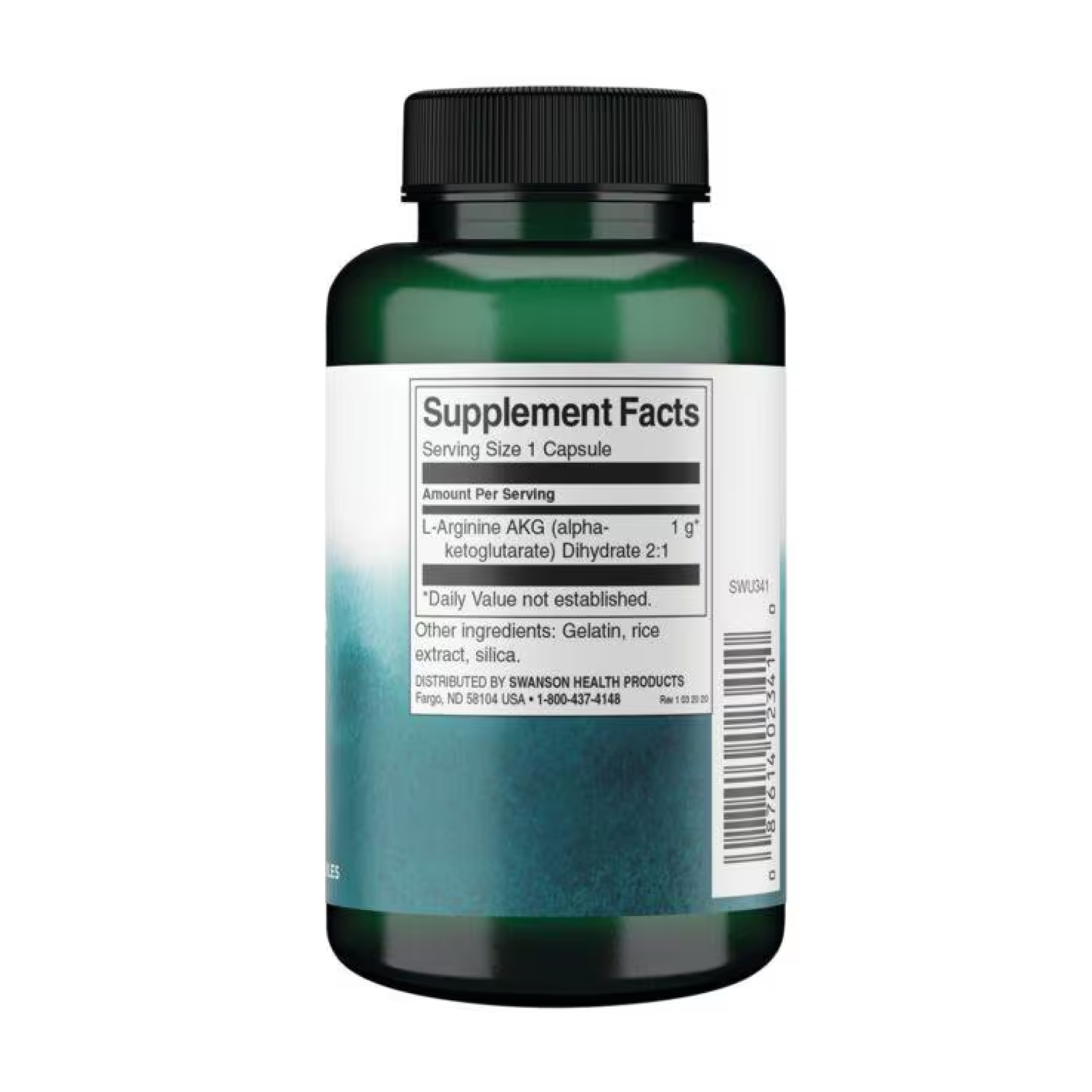 L-Arginine 1000 mg - 90 Caps - Зображення 2