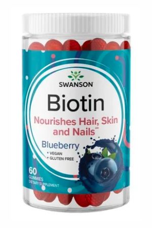 Biotin - 60 Gummies Blueberry