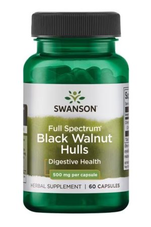 Black Walnut Hulls 500mg - 60caps