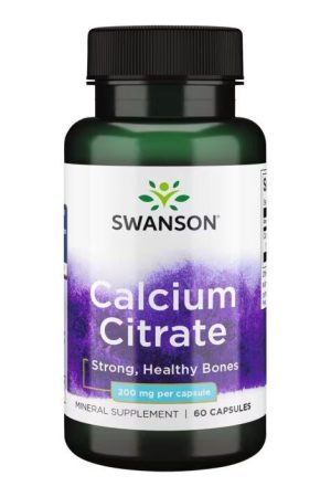 Calcium Citrate 200 mg - 60 Caps