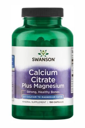 Calcium Citrate Plus Magnesium - 150caps
