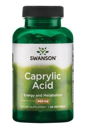 Caprylic Acid 600mg - 60 soft