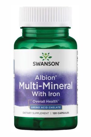 Chelated Multi-Mineral With Iron - 120caps