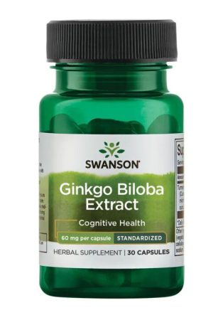 Ginkgo Biloba Extract 60mg - 30caps