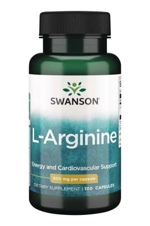 L-Arginine 500 mg - 100 Capsules