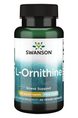 L-Ornithine 500mg - 60veg caps
