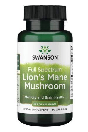 Lions Mane Mushroom 500mg - 60caps