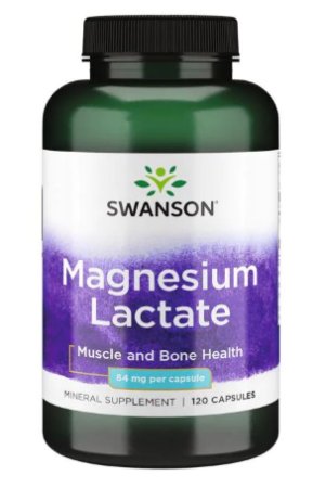 Magnesium Lactate 84mg - 120caps