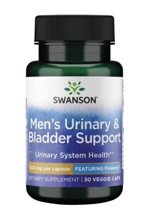 Mens Urinary Bladder Support 500mg - 30vegcaps