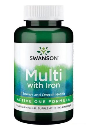Multi whith Iron Active One Formula - 90 caps