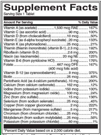 Multi whithout Iron - Geromulti 100 tabs - Зображення 2
