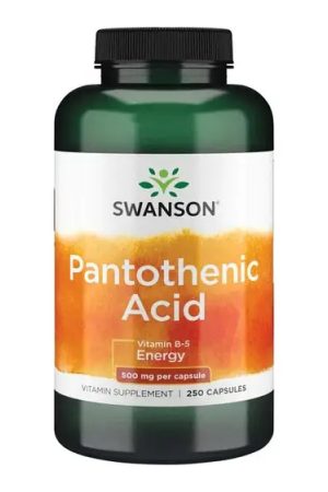 Pantothenic Acid 500mg - 250caps