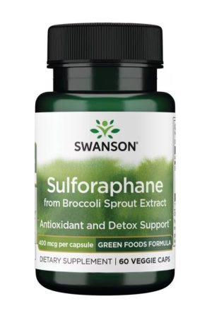Sulforaphane from Broccoli Sprout Extract 400 mcg - 60veg caps