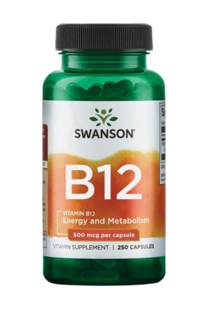 Vitamin B12 500 mcg - 250caps