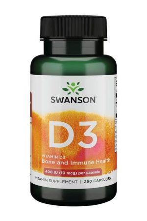 Vitamin D-3 400iu - 250caps