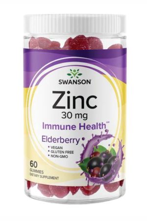 Zinc 30mg - 60 Gummies Elderberry
