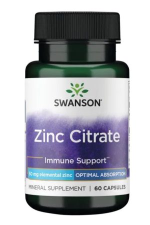 Zinc Citrate 50mg - 60caps