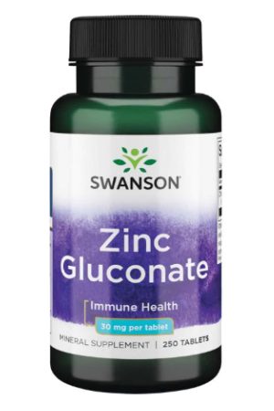 Zinc Gluconate 30mg - 250caps