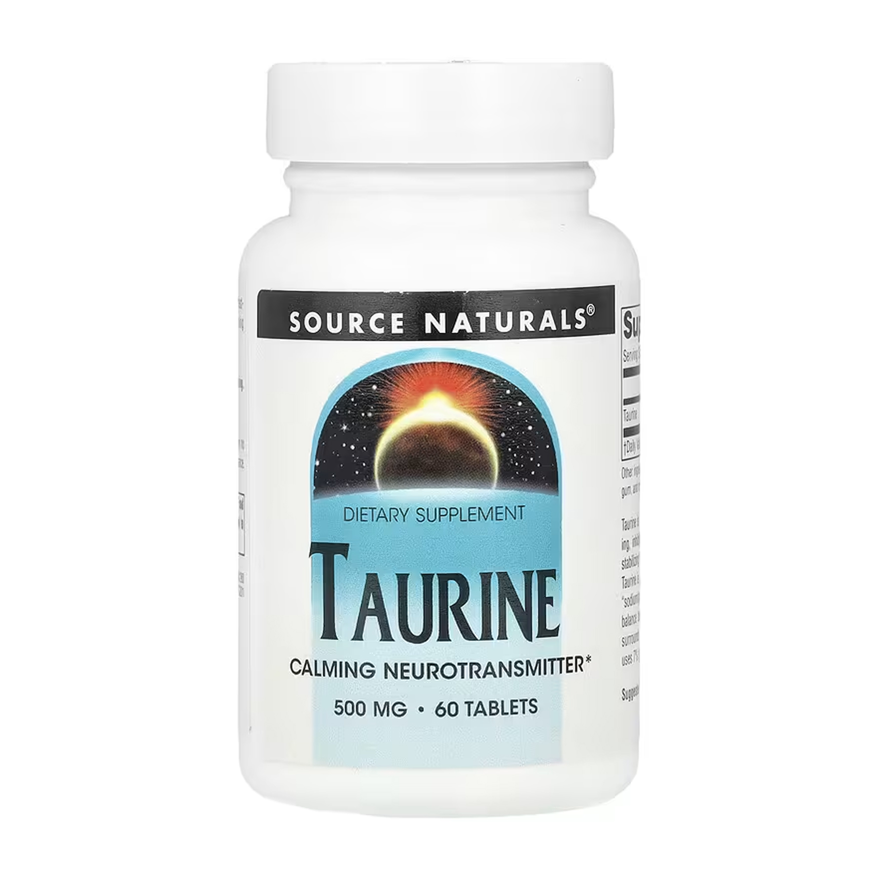 Taurine 500 mg - 60 tabs