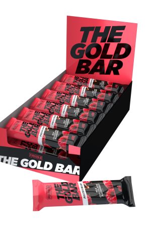 The Gold Bar - 18x45g Crispy Choco Raspberry