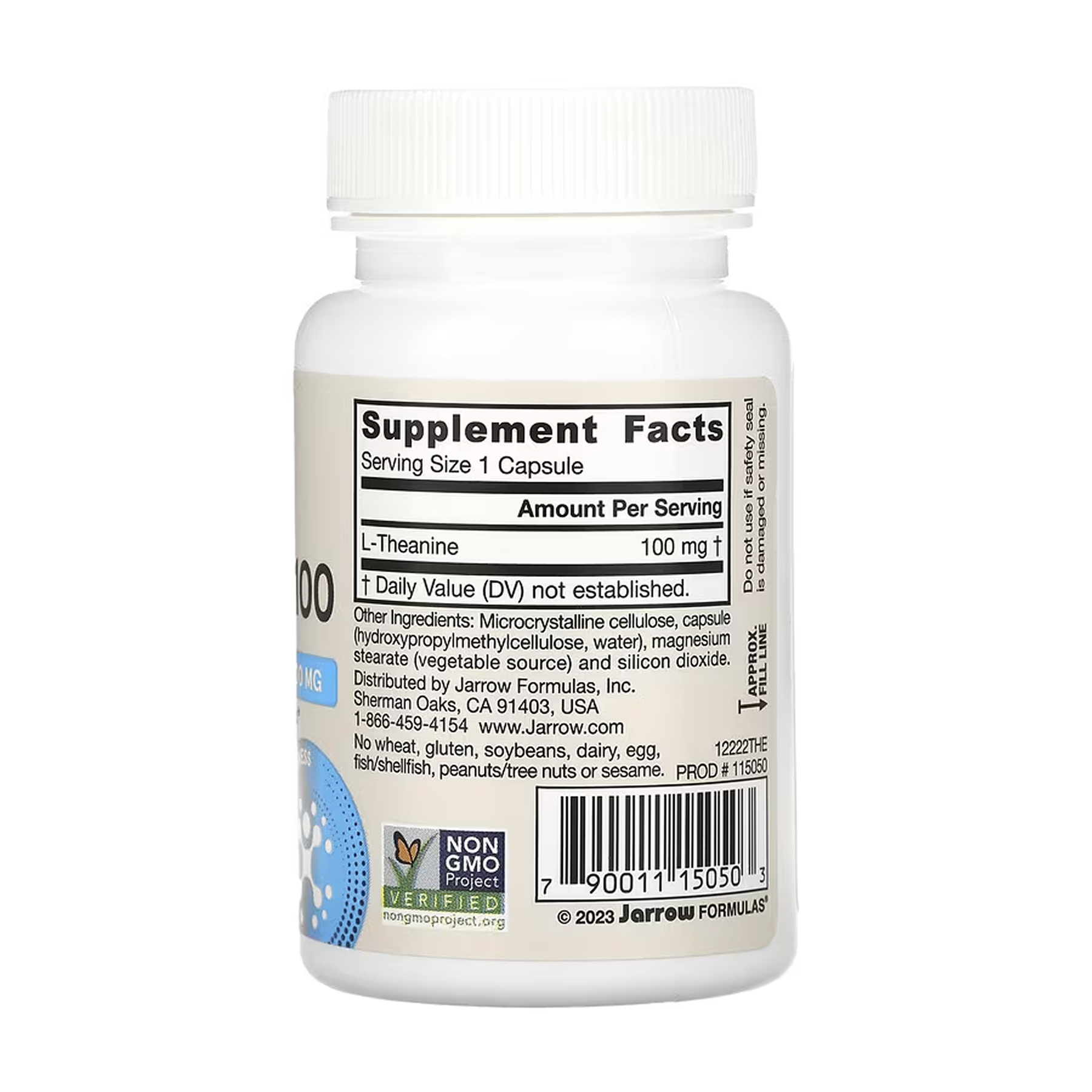 Theanine 100mg - 60 vcaps - Зображення 2