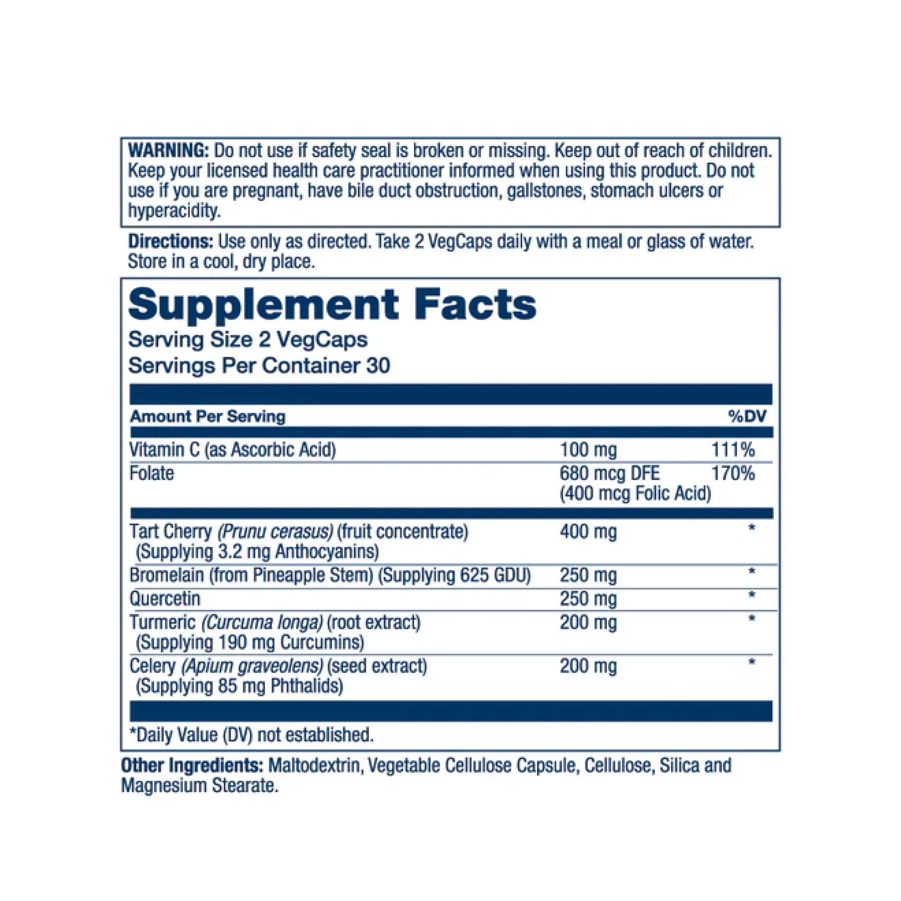 Total Cleanse Uric Acid - 60 vcaps - Зображення 2