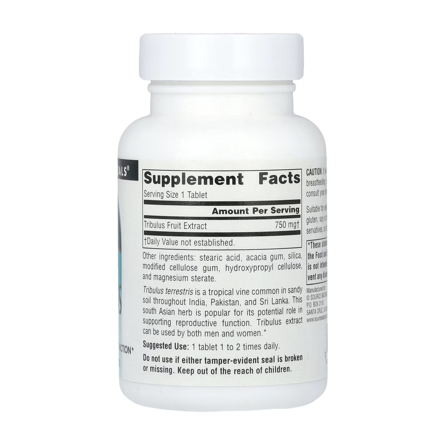 Tribulus Extract 750mg - 60 tabs - Зображення 2