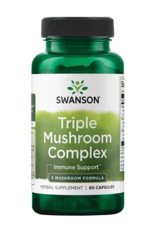Triple Mushroom Complex 3 Mushroom Formula - 60 caps