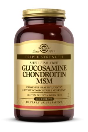 Triple Strength Glucosamine Chondroitin MSM - 120 tabs