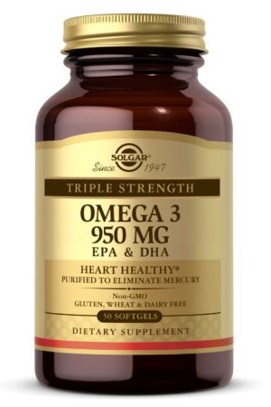 Triple Strength Omega-3 950 mg - 50 softgels (Пошкоджена етикетка)