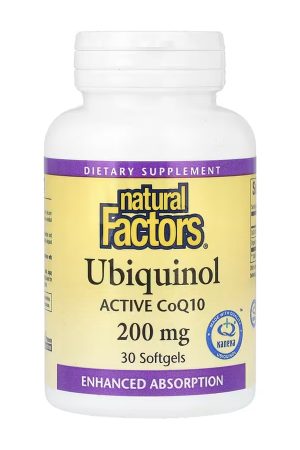 Ubiquinol CoQ10 200mg - 30 softgels