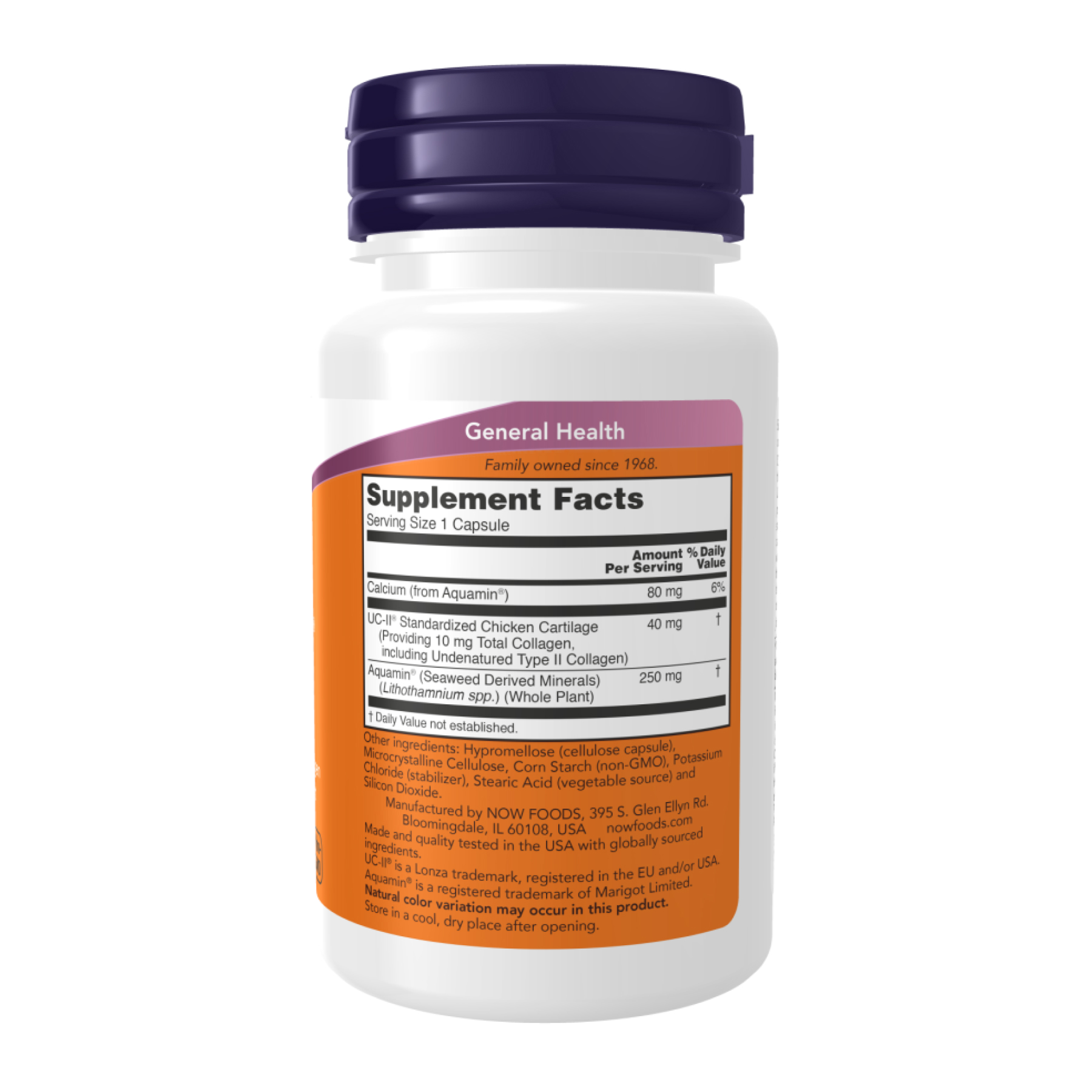 UC-II® Type II Collagen 40mg - 60 vcaps - Зображення 2