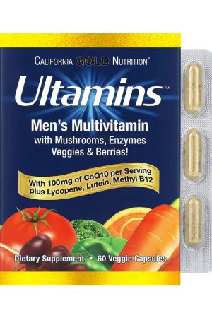 Ultamins MENS Multivitamin - 60 vcaps