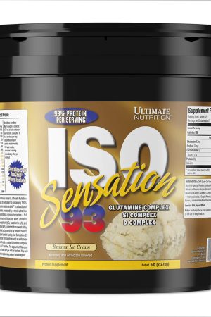 ISO Sensation 5lb - 2270g Banana Ice Cream