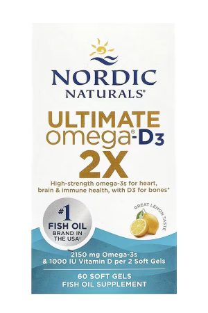 Ultimate Omega 2X D3 - 60 softgels