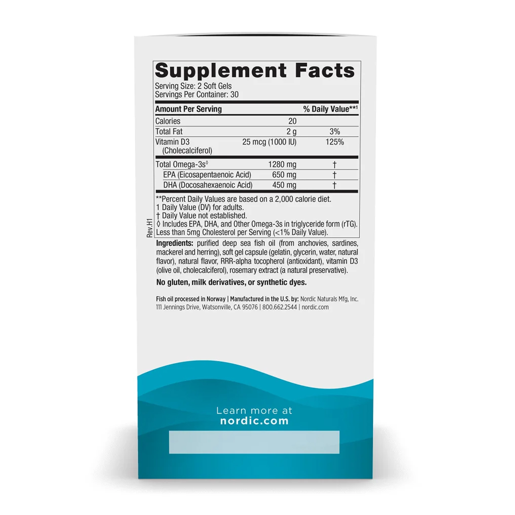 Ultimate Omega-D3 - 120 softgels - Зображення 3